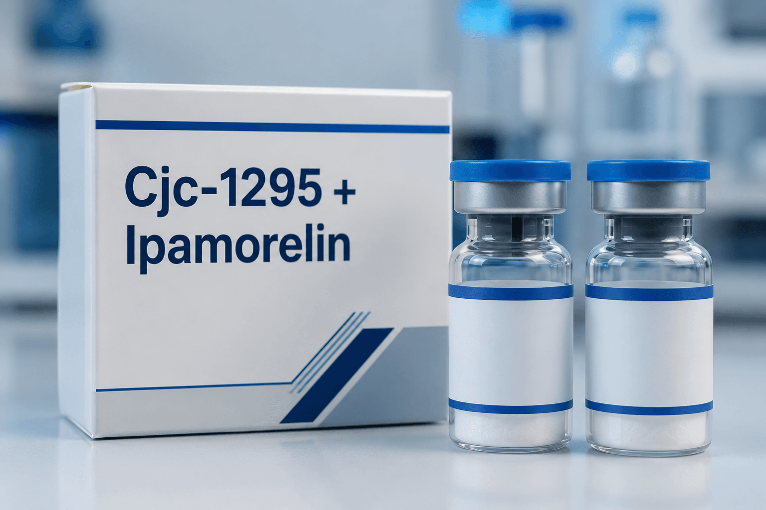 Cjc-1295 + ipamorelin Research Grade Peptides Made in USA