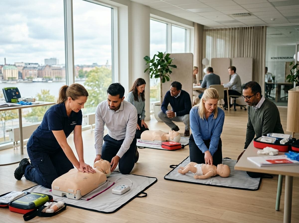 Prisvärd HLR kurs Stockholm för alla verksamheter