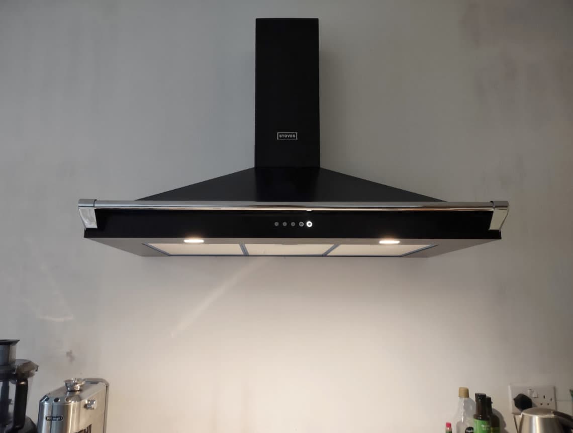 Quiet Operation 90cm cooker hood for Open Plan Homes