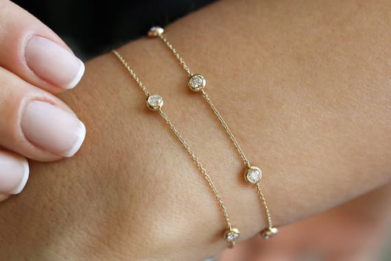 Diamond By The Yard Bracelet – Timeless Elegance for Every Occasion