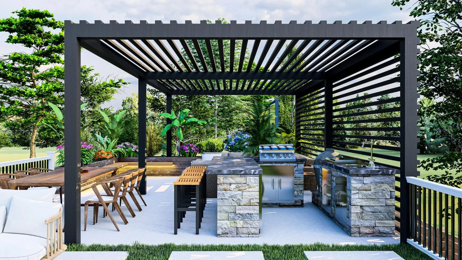 Pergola Schweiz für anspruchsvolle Hausbesitzer