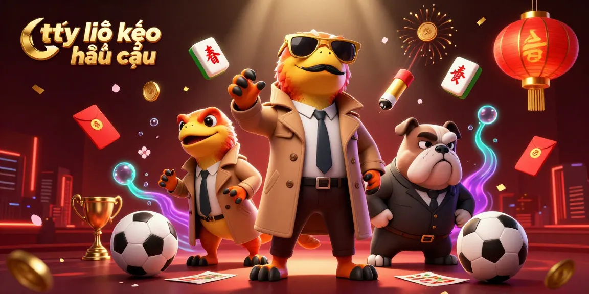 Winning with tỷ lệ kèo nhà cái in a vibrant VIP casino scene with cartoon raptors and dynamic elements.