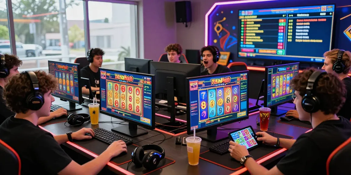 Pengalaman bermain TATA4D slot gacor dengan pemain bersemangat dan grafik permainan menarik.