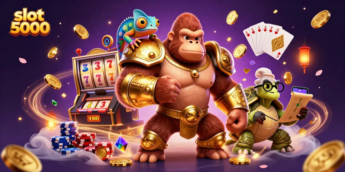 Slot 5000 menawarkan pengalaman permainan yang memukau dengan jackpot dan peluang besar dalam permainan slot.