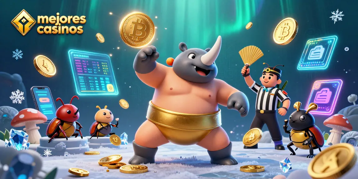 Disfruta de los mejores casinos mientras el campeón escapa con monedas voladoras.