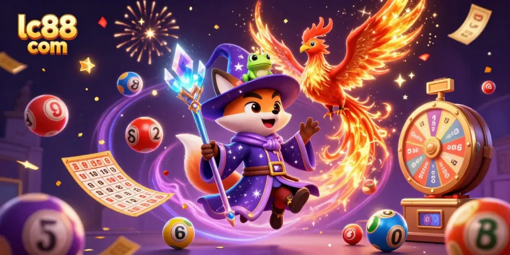 Experience thrilling moments at lc88 com with magical winnings and vibrant gaming elements.