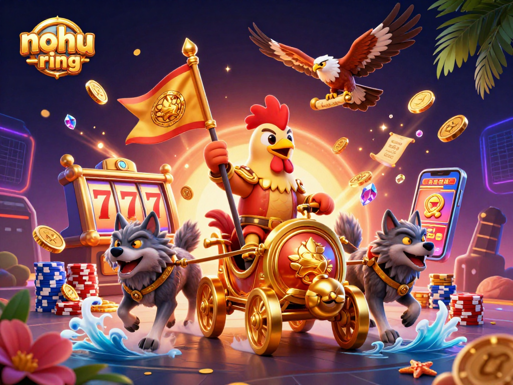 Engage in nohu-ring slots with the captivating rooster warlord and spectacular prizes.