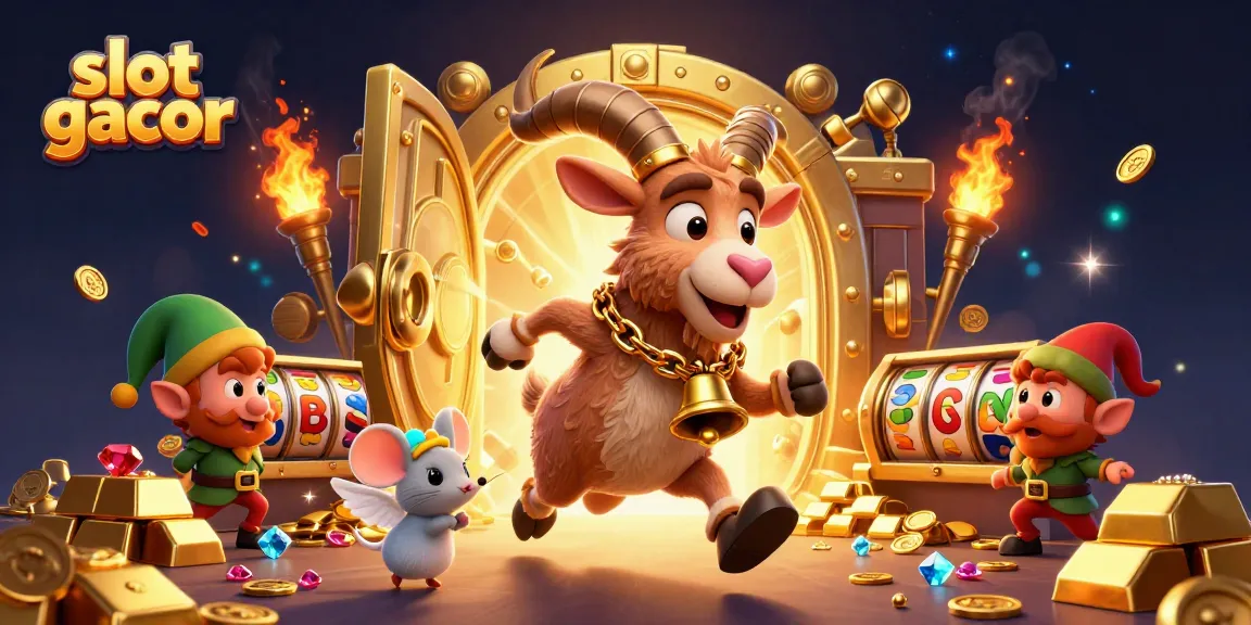 Spin and win with slot gacor, featuring lively casino elements and enchanting characters.