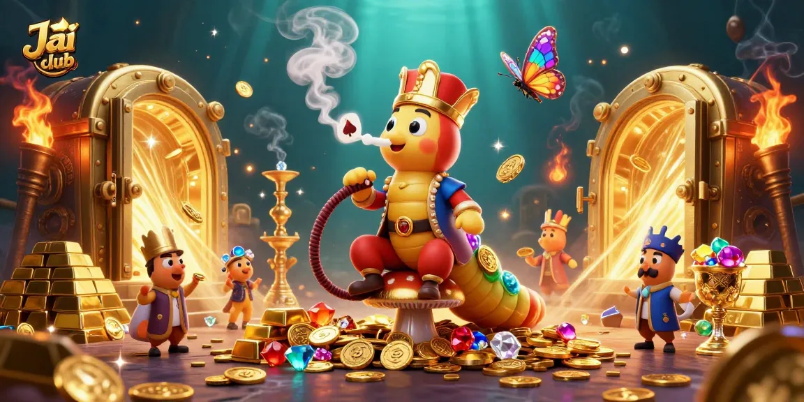 Experience thrilling gameplay at Jai club with captivating casino elements in a rich, vibrant scene.
