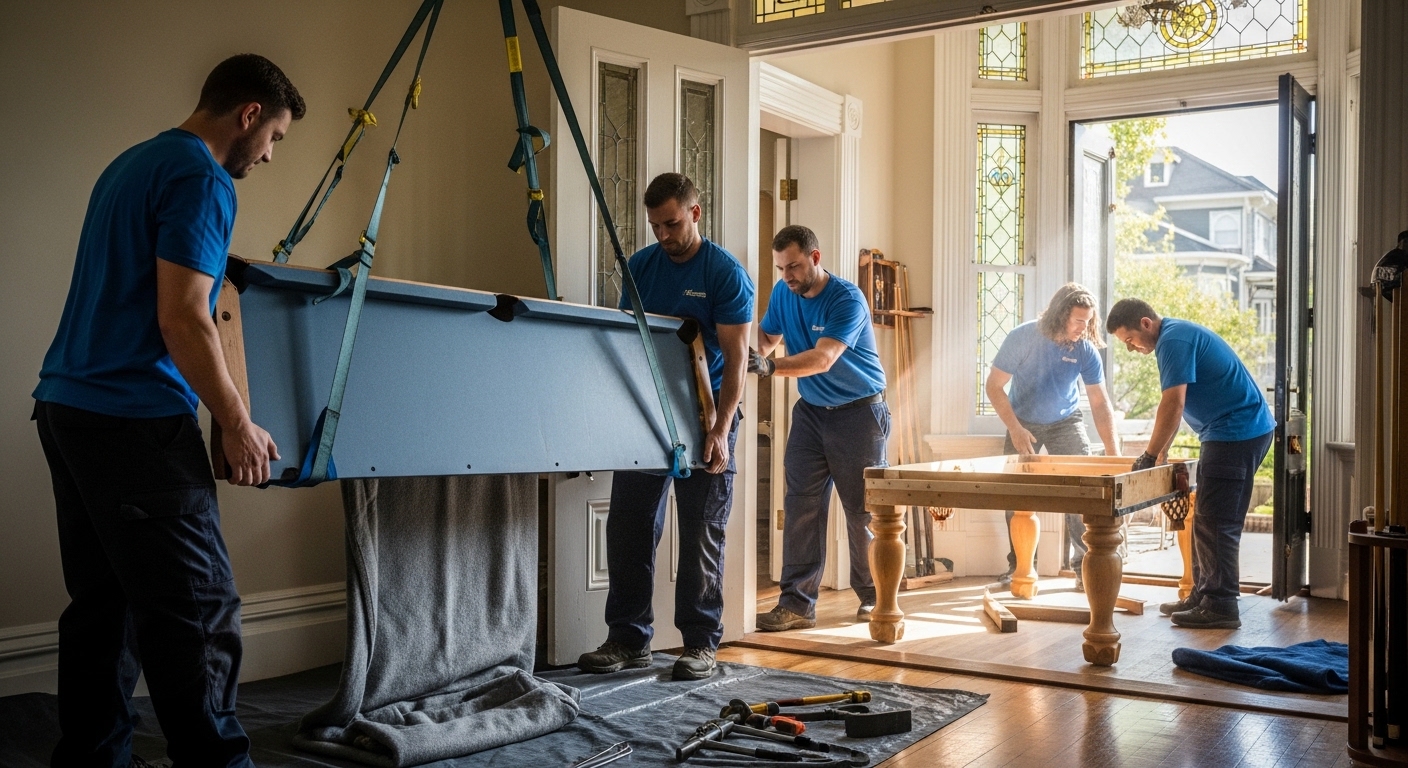 Pool Table Movers Dallas Offering Affordable Moving Solutions