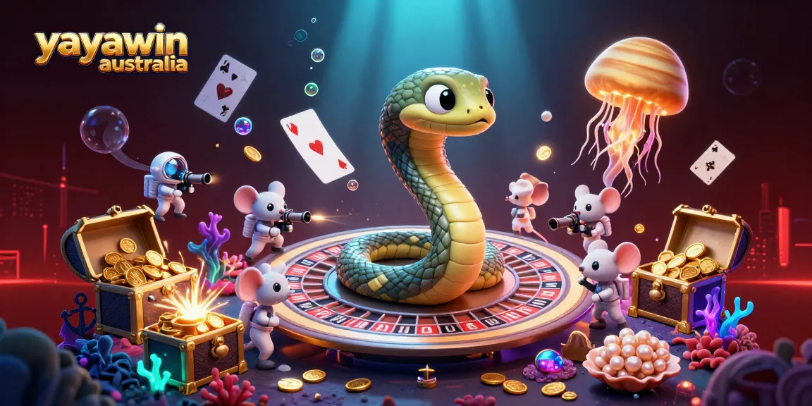 Bet and win big at Yayawin Australia with fun cosmic themes and immersive gameplay.