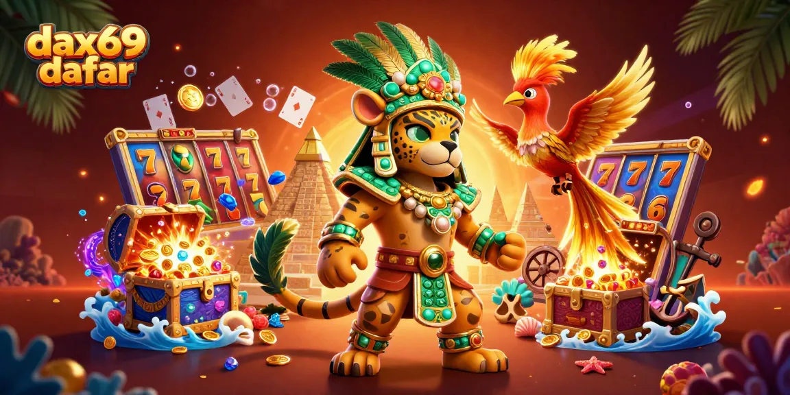 Menangkan pengalaman bertaruh terbaik dengan dax69 daftar dalam gambar ilustrasi kasino 3D yang menarik