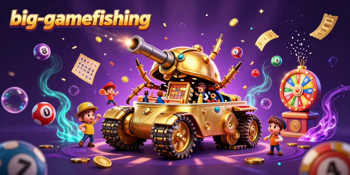 Experience big-gamefishing excitement in a vibrant digital casino world.