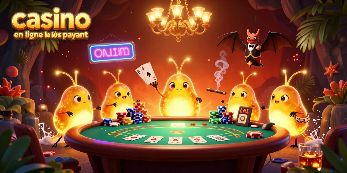 Profitez d'une expérience immersive au casino en ligne le plus payant avec ce tableau vibrant.
