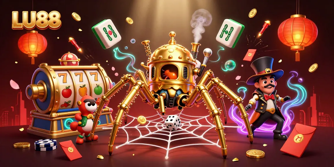LU88 brings a lively casino atmosphere with steampunk characters and dynamic game elements.