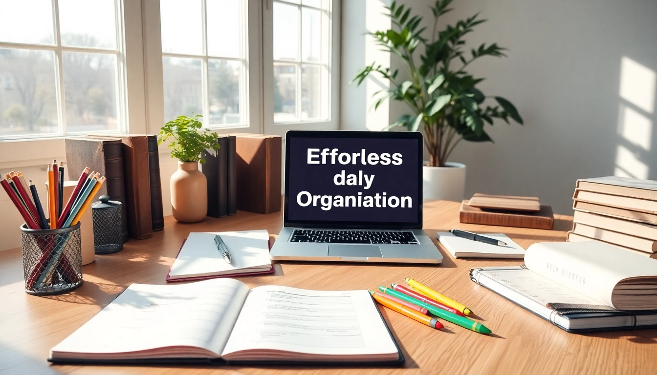 Mastering Effortless Daily Organization: Your Guide to Simplicity and Efficiency