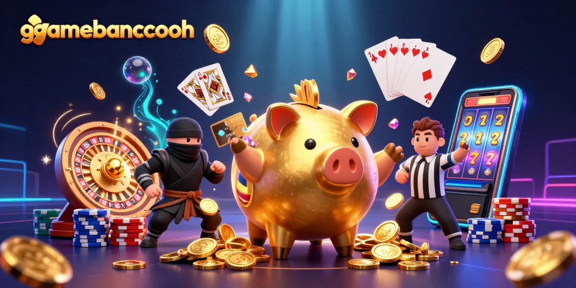 Experience the excitement of gamebancanohu with an action-packed casino scene full of treasures.