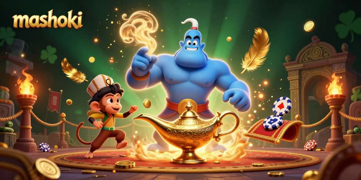 Experience mashoki’s thrills with a genie and monkey on an engaging magic carpet adventure.