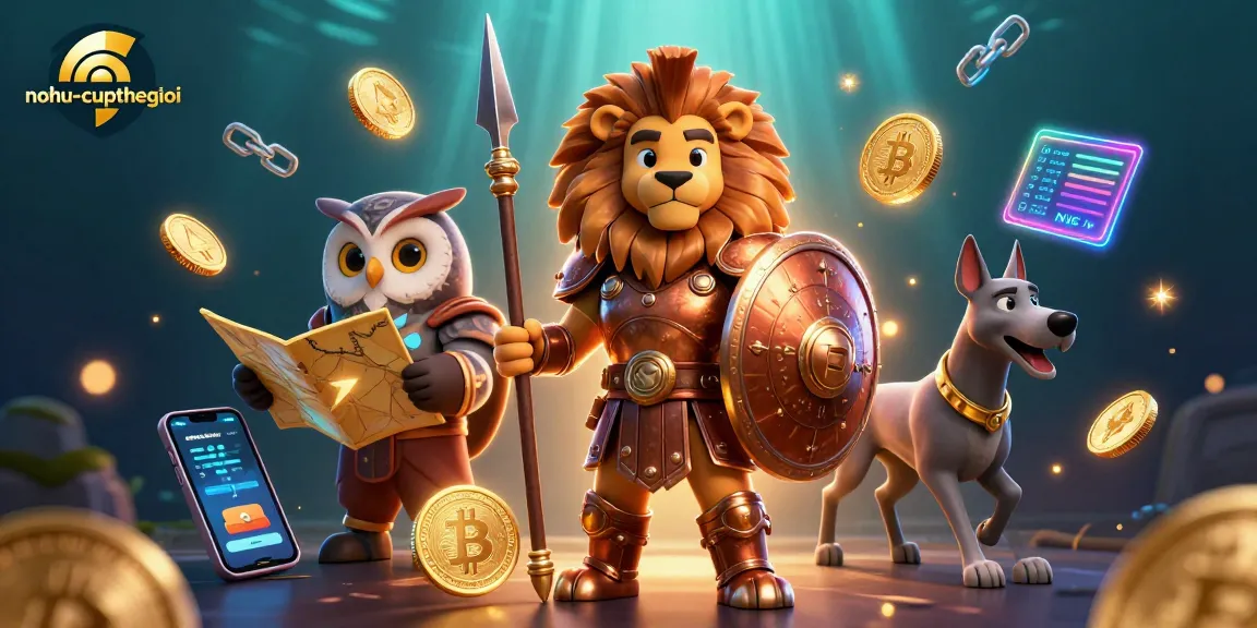 Engage in thrilling action at nohu-cupthegioi, featuring vibrant 3D characters and dynamic crypto gaming elements.