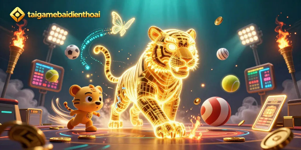Engage in thrilling gameplay at taigamebaidienthoai with vibrant casino action and gold coins.