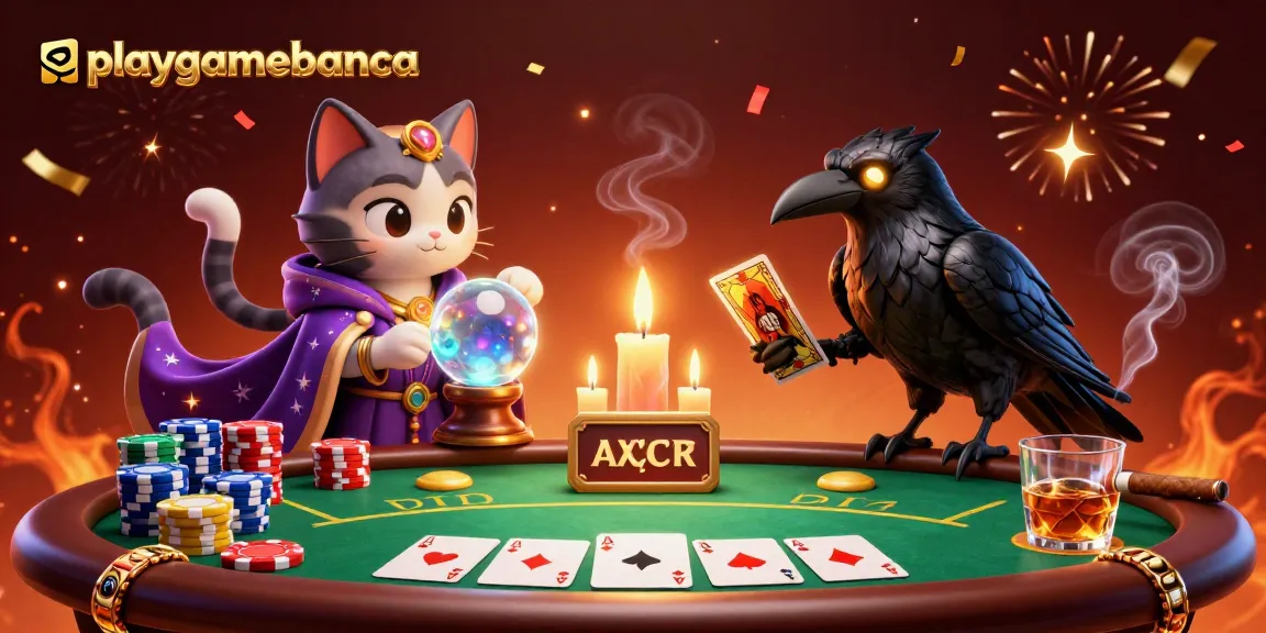 Join the excitement at playgamebanca with our vibrant casino illustration featuring poker action.