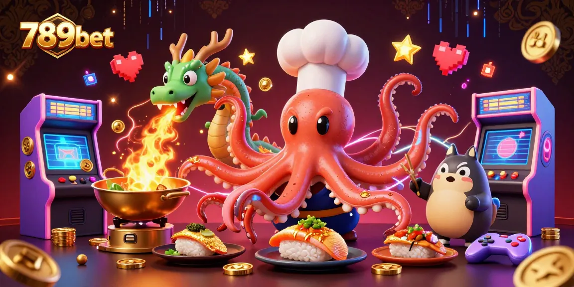 Experience the excitement of 789bet with vibrant characters and casino-themed elements in action.
