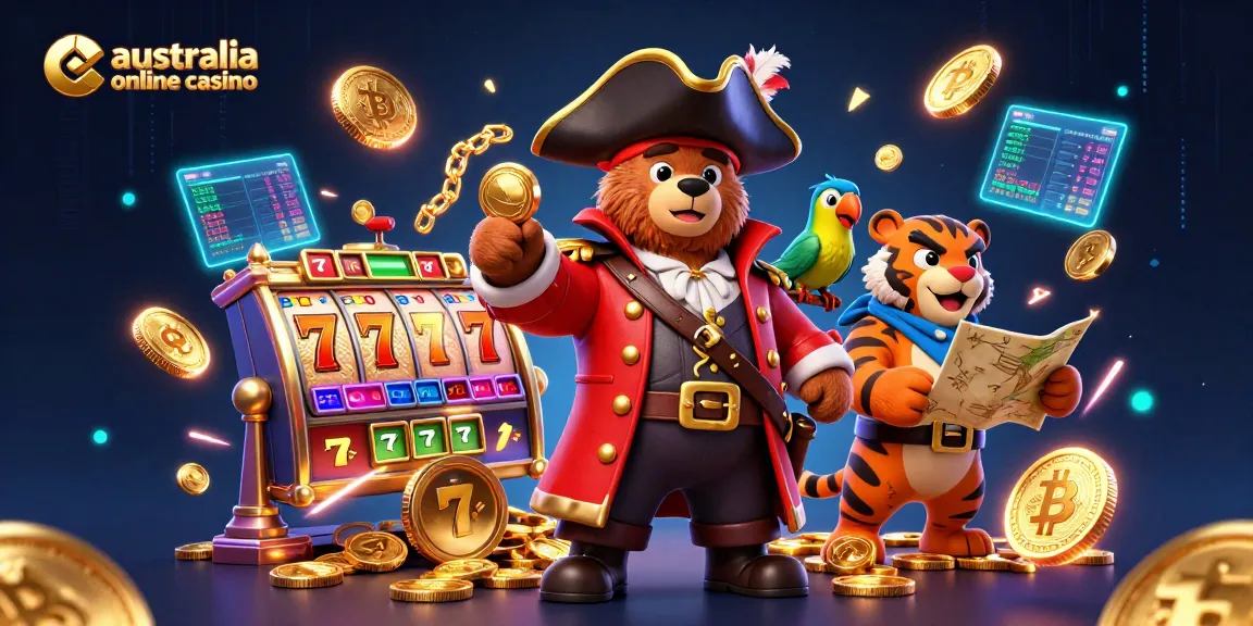 Engage with thrilling Australia online casino action through vibrant 3D characters and dynamic gaming elements.