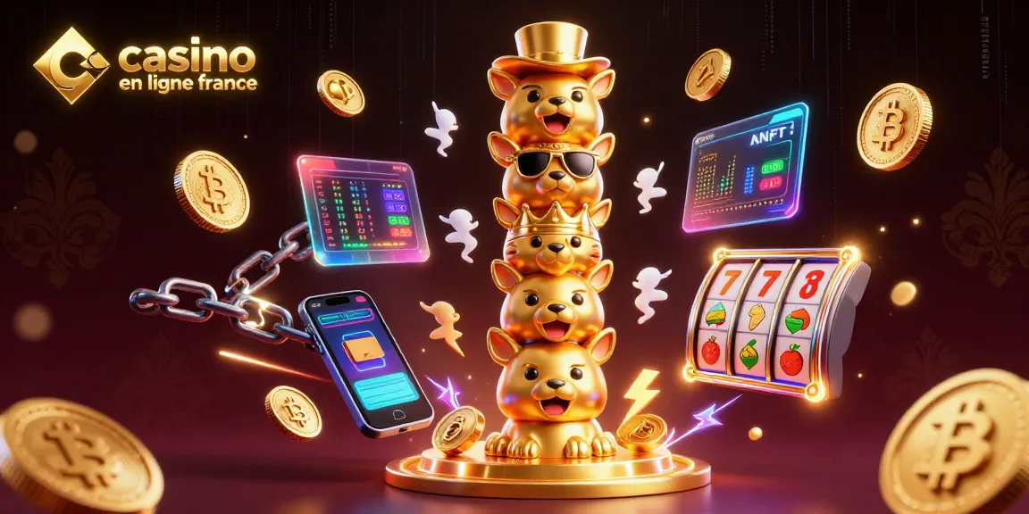 Profitez d'une expérience captivante dans le casino en ligne France avec des symboles de chance et des éléments interactifs.
