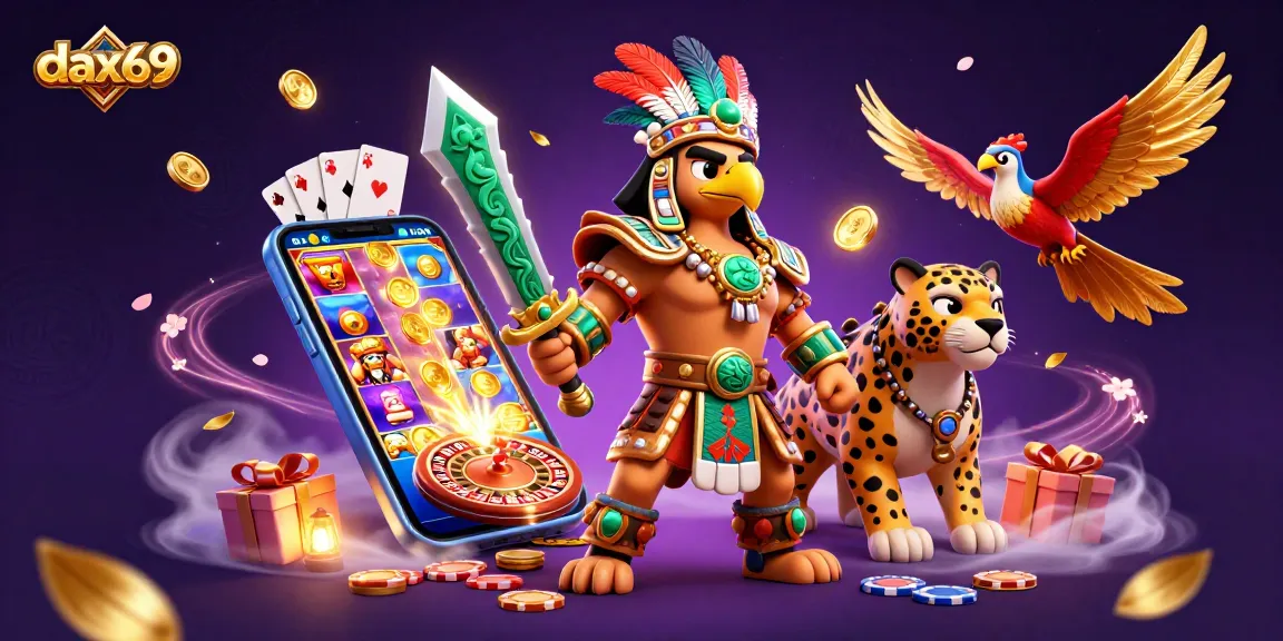 Menangkan permainan di dax69 dengan slot berwarna dan karakter Aztec yang mengagumkan.