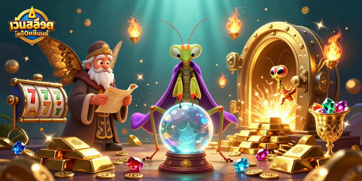 Spin the reels with เว็บสล็อต แท้ 100 เปอร์เซ็นต์ and unlock treasures in a vibrant casino scene.