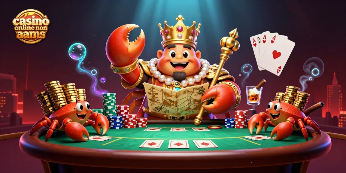 Gioca nei migliori casinò online non AAMS con il granchio imperatore d'oro in un'atmosfera avvincente.