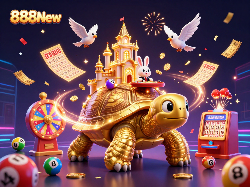 Play exciting games at 888New featuring rich 3D visuals and vibrant casino elements