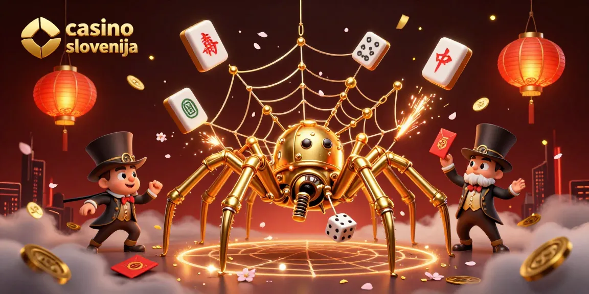 Uživajte v igrah na srečo s spletnimi igralnicami v Sloveniji, v dinamični 3D ilustraciji.