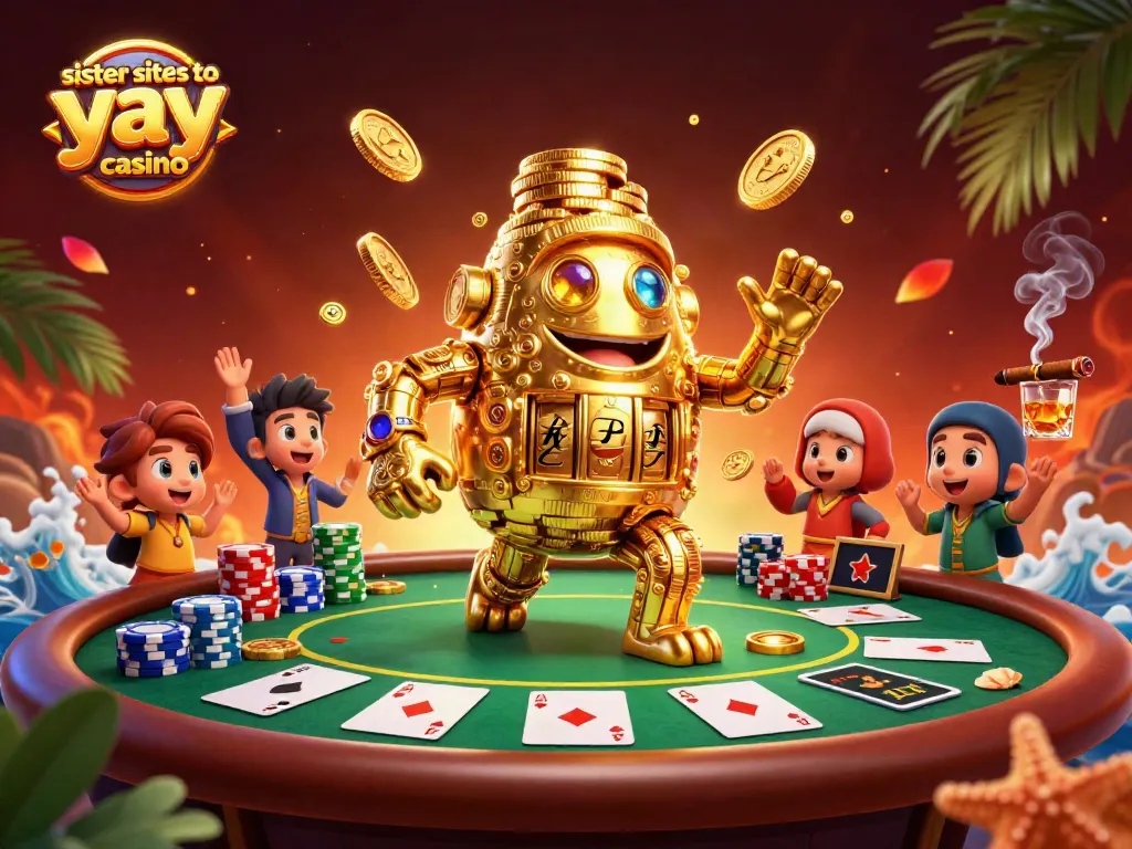 Experience thrilling wins at sister sites to yay casino with vibrant slot reels and poker action.