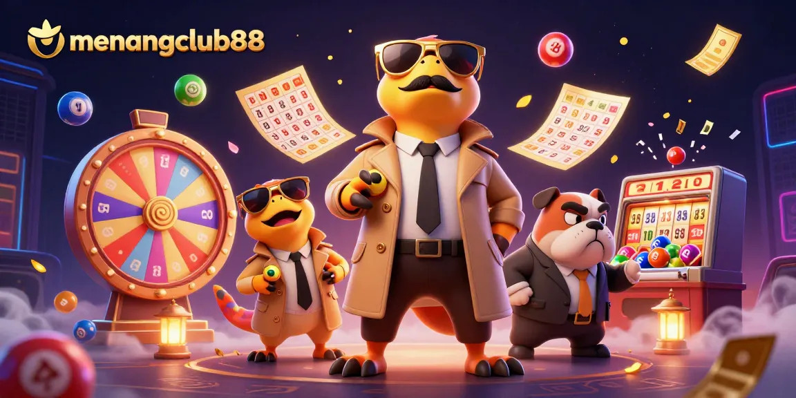 Experience lively gameplay with menangclub88 as raptors sneak into a casino scene.