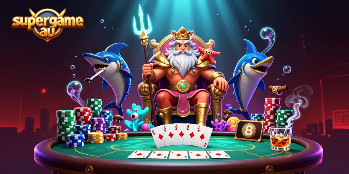Experience supergame au with an enchanting visual of Neptune and his gaming kingdom.